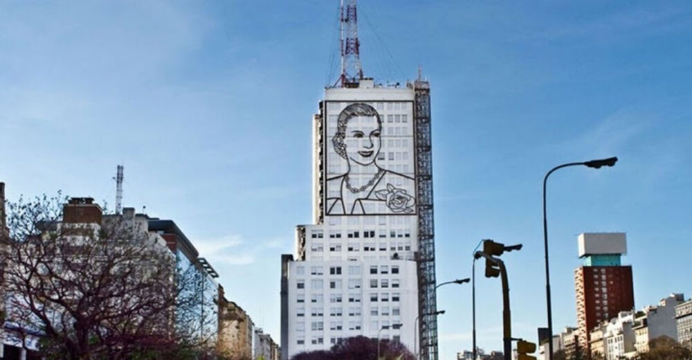 Murales de Eva Perón