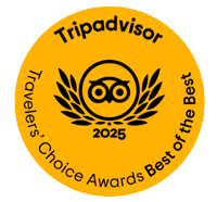 Certificate of Excellence on Trip Advisor