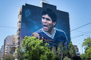Murals of Diego Maradona