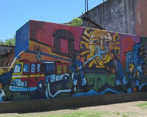Plaza Bomberos Voluntario de La Boca